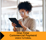 One-Time Commercial Payment - Commercial