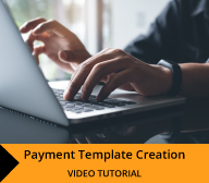 Payment Template Creation - Small Business